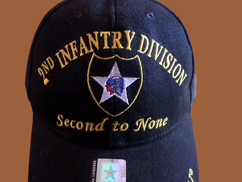 U.S Military Army 2nd Infantry Embroidered Baseball Hat U.S Army Licensed Cap