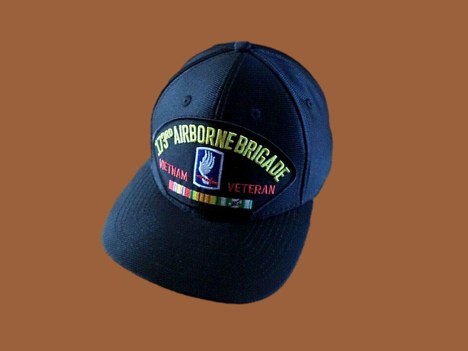 U.S MILITARY ARMY 173rd AIRBORNE HAT VIETNAM VETERAN OFFICIAL ARMY CAP U.S MADE