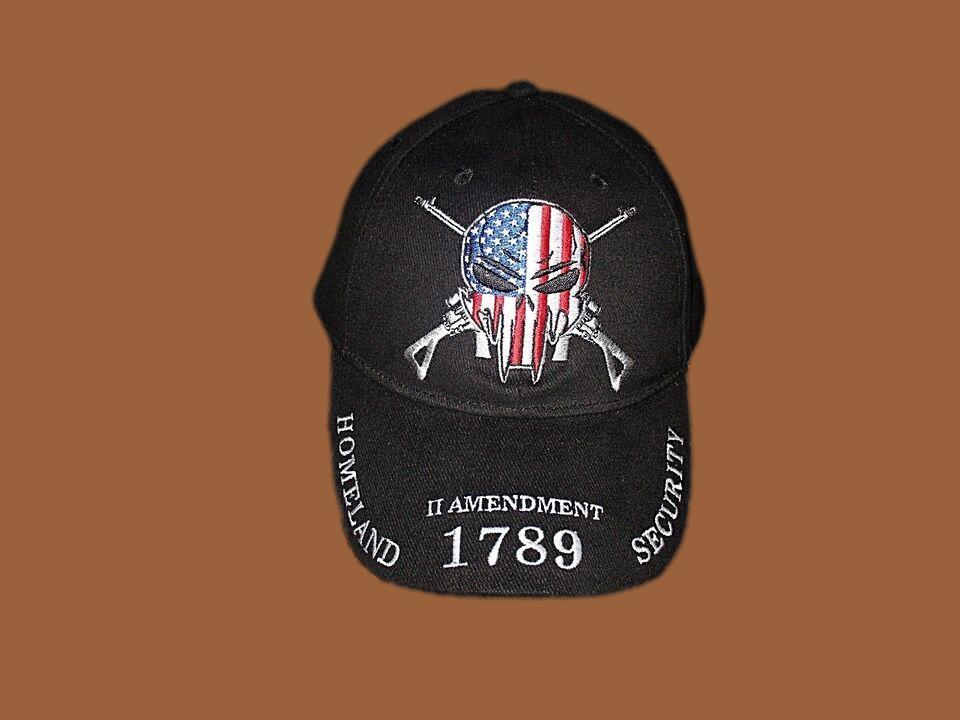 2nd Amendment Sniper Embroidered Hat homeland security II amendment Ball cap