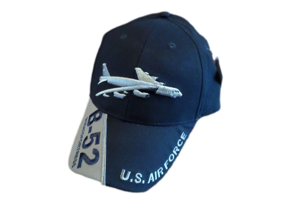 AIR FORCE B-52 BOMBER STRATOFORTRESS HAT EMBROIDERED U.S MILITARY BALL CAP