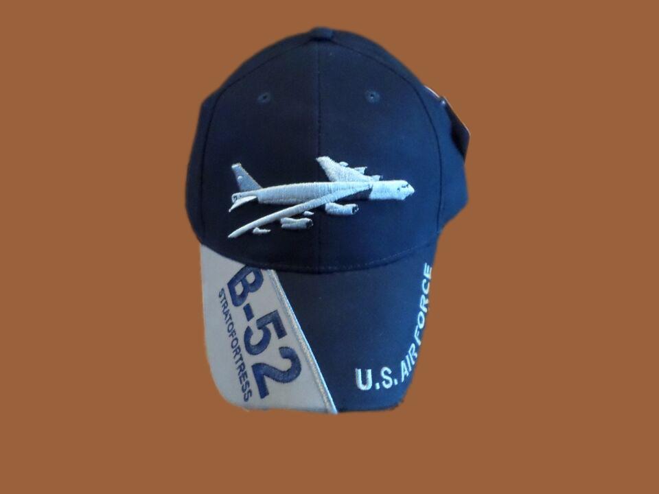 AIR FORCE B-52 BOMBER STRATOFORTRESS HAT EMBROIDERED U.S MILITARY BALL CAP