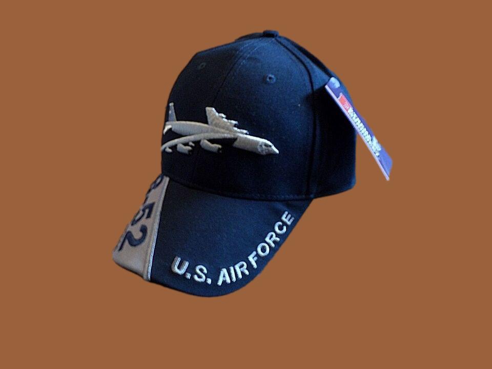 AIR FORCE B-52 BOMBER STRATOFORTRESS HAT EMBROIDERED U.S MILITARY BALL CAP