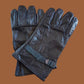 U.S MILITARY STYLE D-3A LEATHER GLOVES LIGHT WEIGHT SIZE 5 LARGE W/LINER