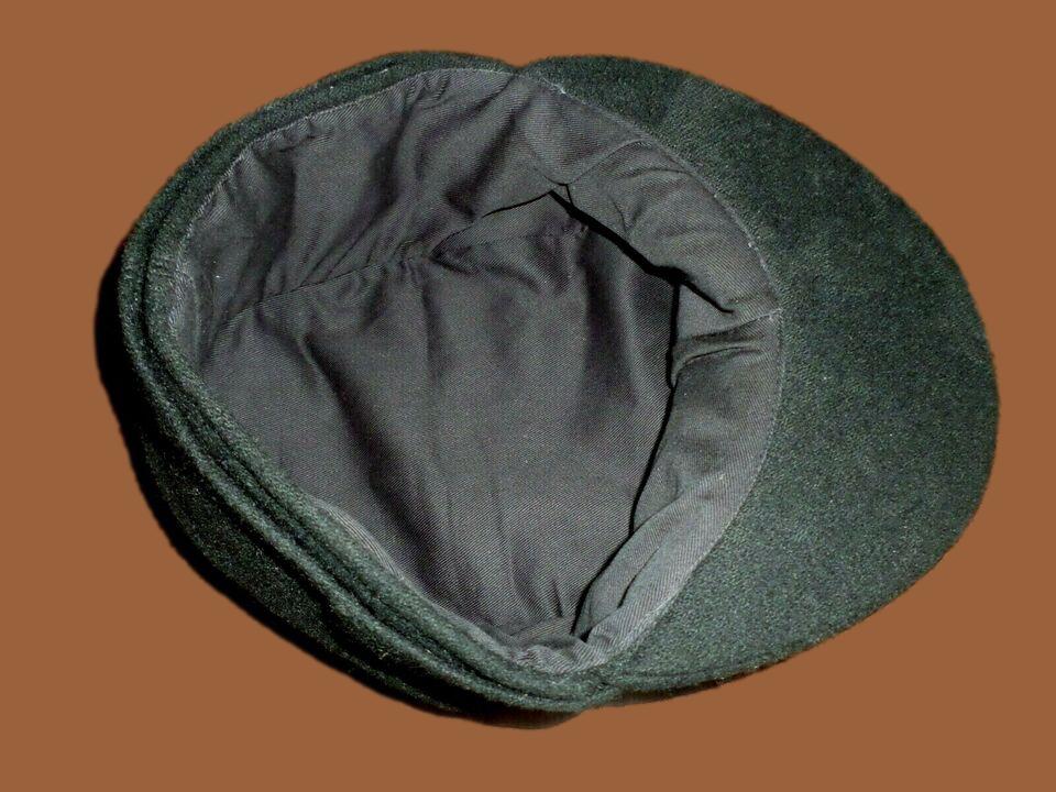 Reproduction German Army M-43 Military Cap Black Panzer Tanker Hat Wool Blend