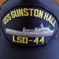 USS GUNSTON HALL LSD-44 U.S NAVY SHIP HAT U.S MILITARY OFFICIAL BALL CAP U.S.A
