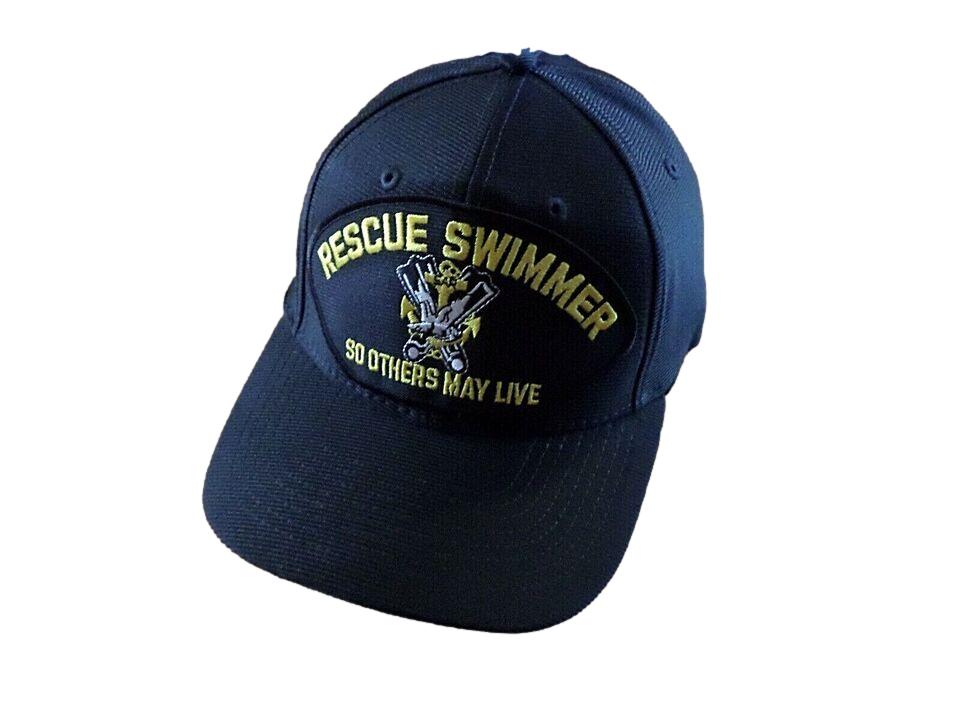 U.S MILITARY NAVY RESCUE SWIMMER HAT U.S MILITARY OFFICIAL BALL CAP U.S.A MADE