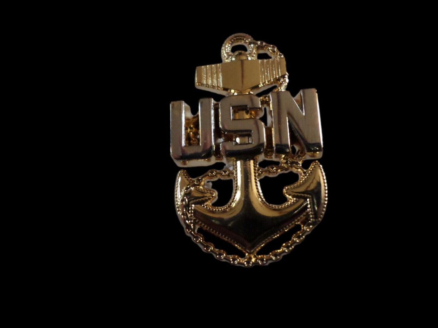 United States Navy Chief Petty Officer Lapel Hat Pin Badge CPO Badge