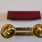 NAVY GOOD CONDUCT RIBBON WITH BRASS RIBBON HOLDER US MILITARY ISSUE VETERAN