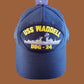 USS WADDELL DDG-24 NAVY SHIP HAT U.S MILITARY OFFICIAL BALL CAP U.S.A  MADE