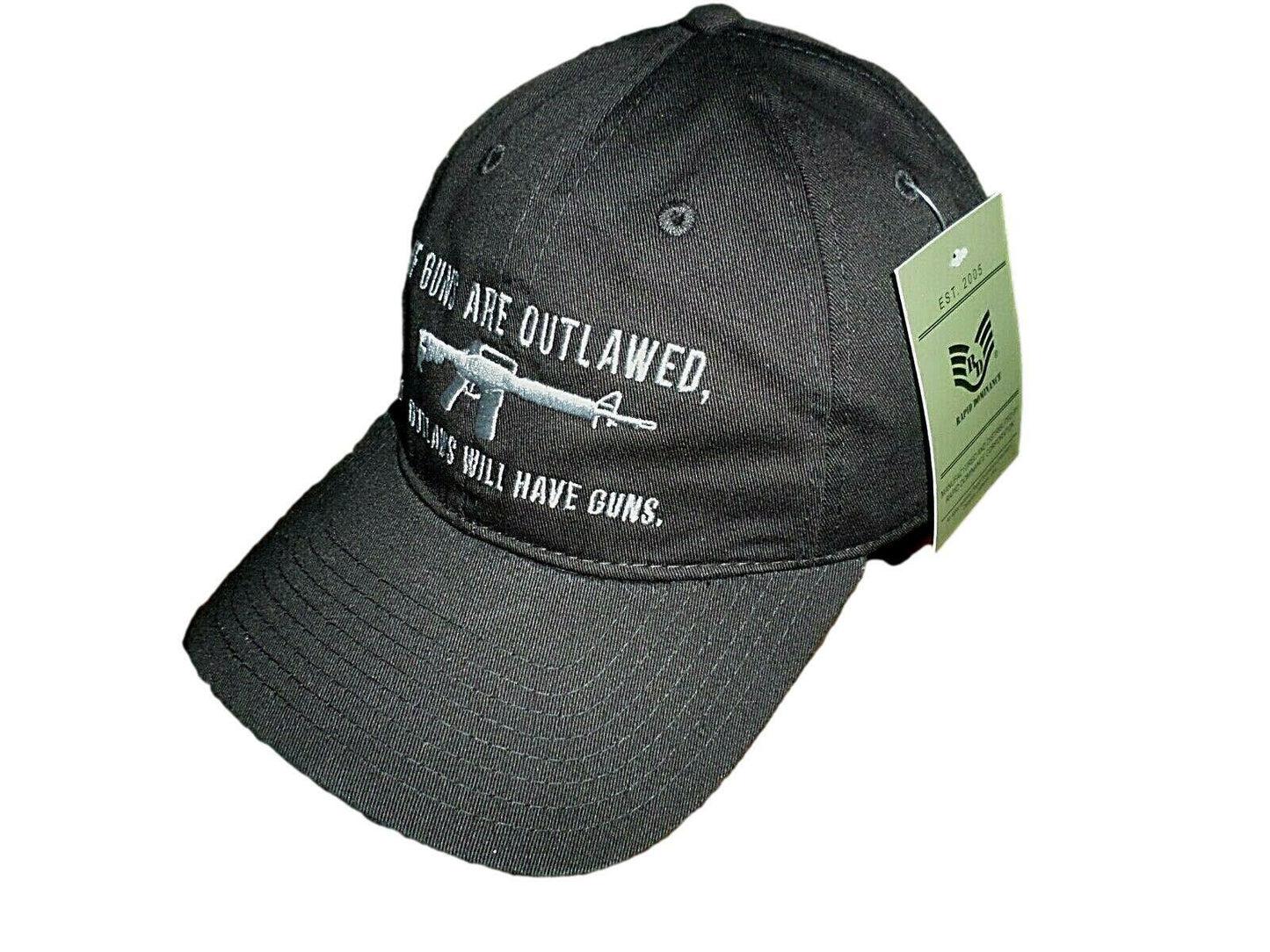 If Guns Are Outlawed Only Outlaws Will Have Guns Hat ball Cap 2nd Amendment