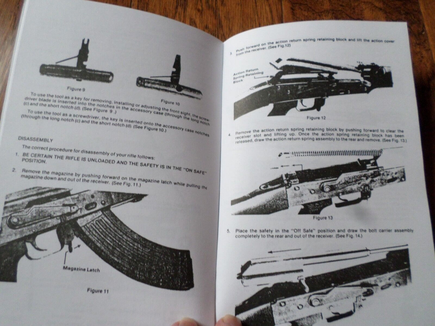 SKS AKS AK47 OWNERS BOOK OPERATING HANDBOOK ASSEMBLY AND MAINTENANCE