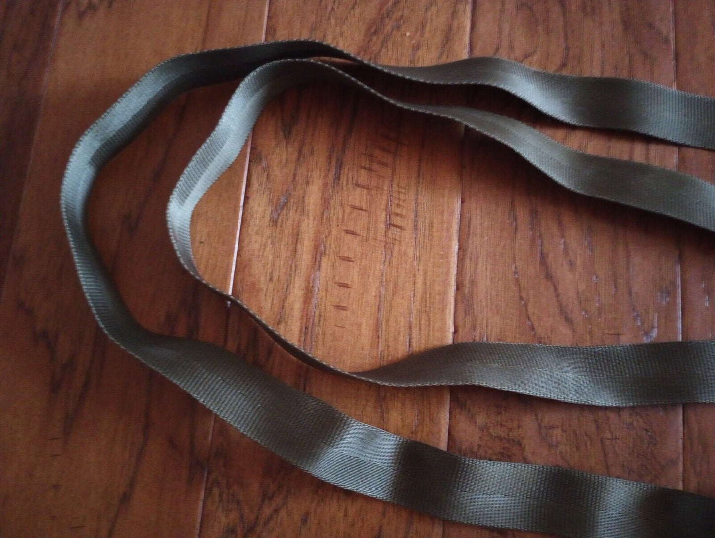 MILITARY ISSUE TIE DOWN NYLON CARGO STRAP 84" X 1.25" WIDE METAL HARDWARE NEW