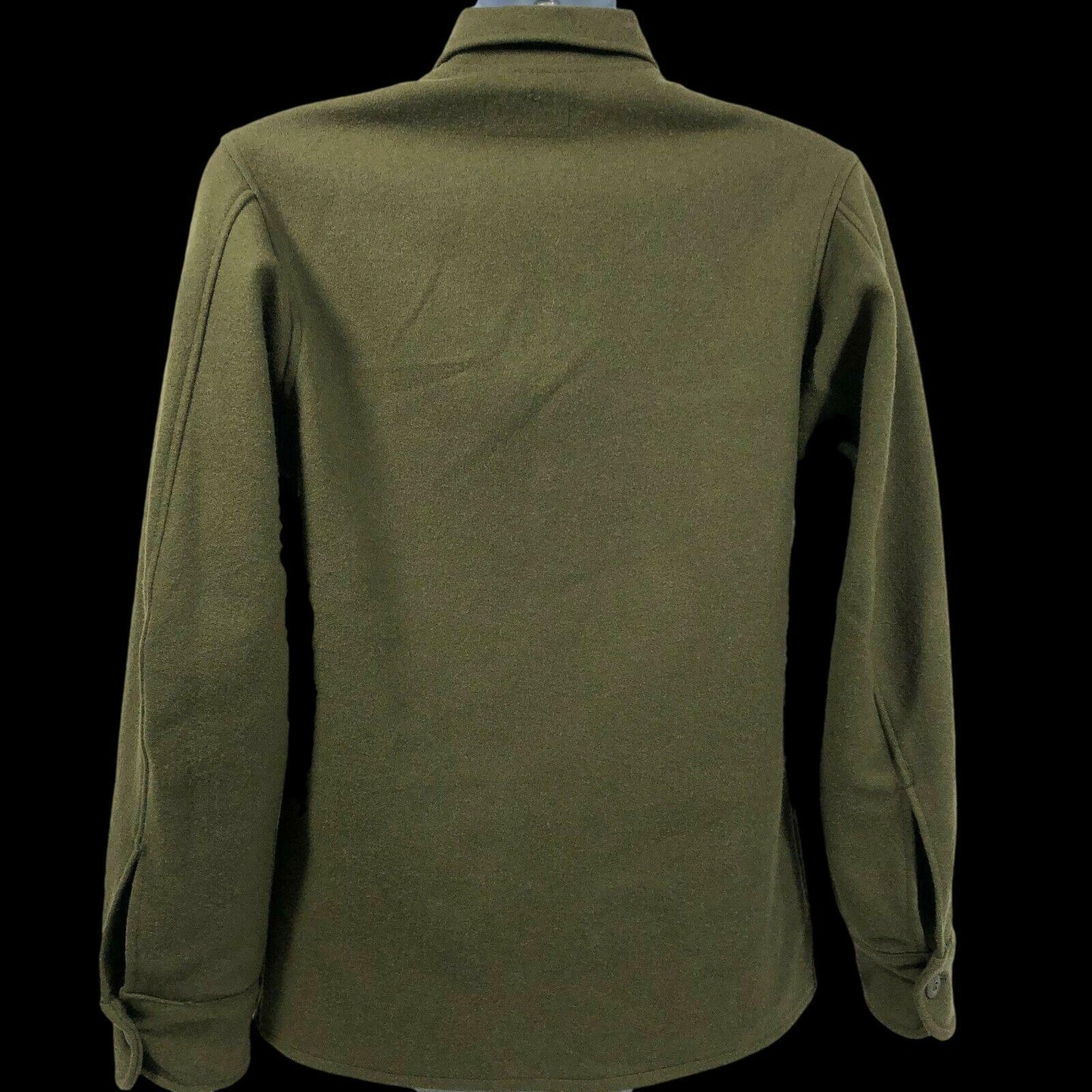 U.S MILITARY WOOL SHIRT ARMY COLD WEATHER SIZE X-SMALL NEW 1977 VINTAGE