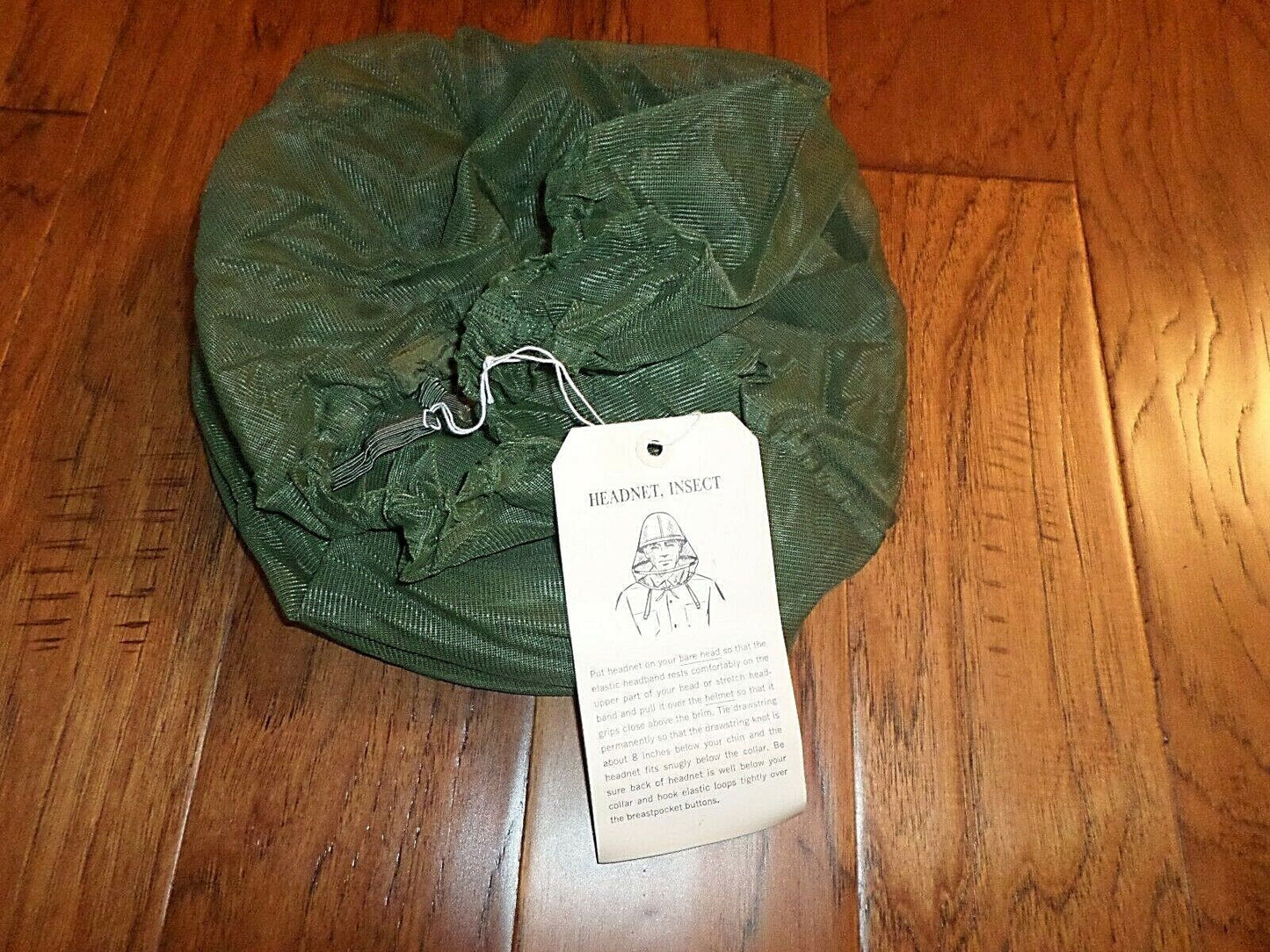 U.S MILITARY VIETNAM ISSUE INSECT HEADNET JUNGLE HAT MOSQUITO NETS NEW UNISSUED