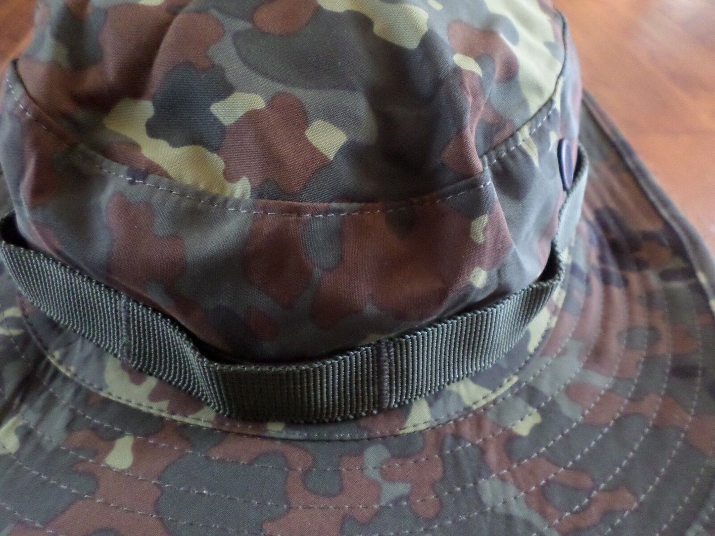 NEW GERMAN FLECKTARN CAMOUFLAGE TRILAM BOONIE HAT SIZE XX- LARGE