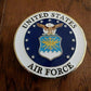 AIR FORCE AUTOMOBILE GRILL BADGE ALL WEATHER EMBLEM AUTO HOME MEDALLION