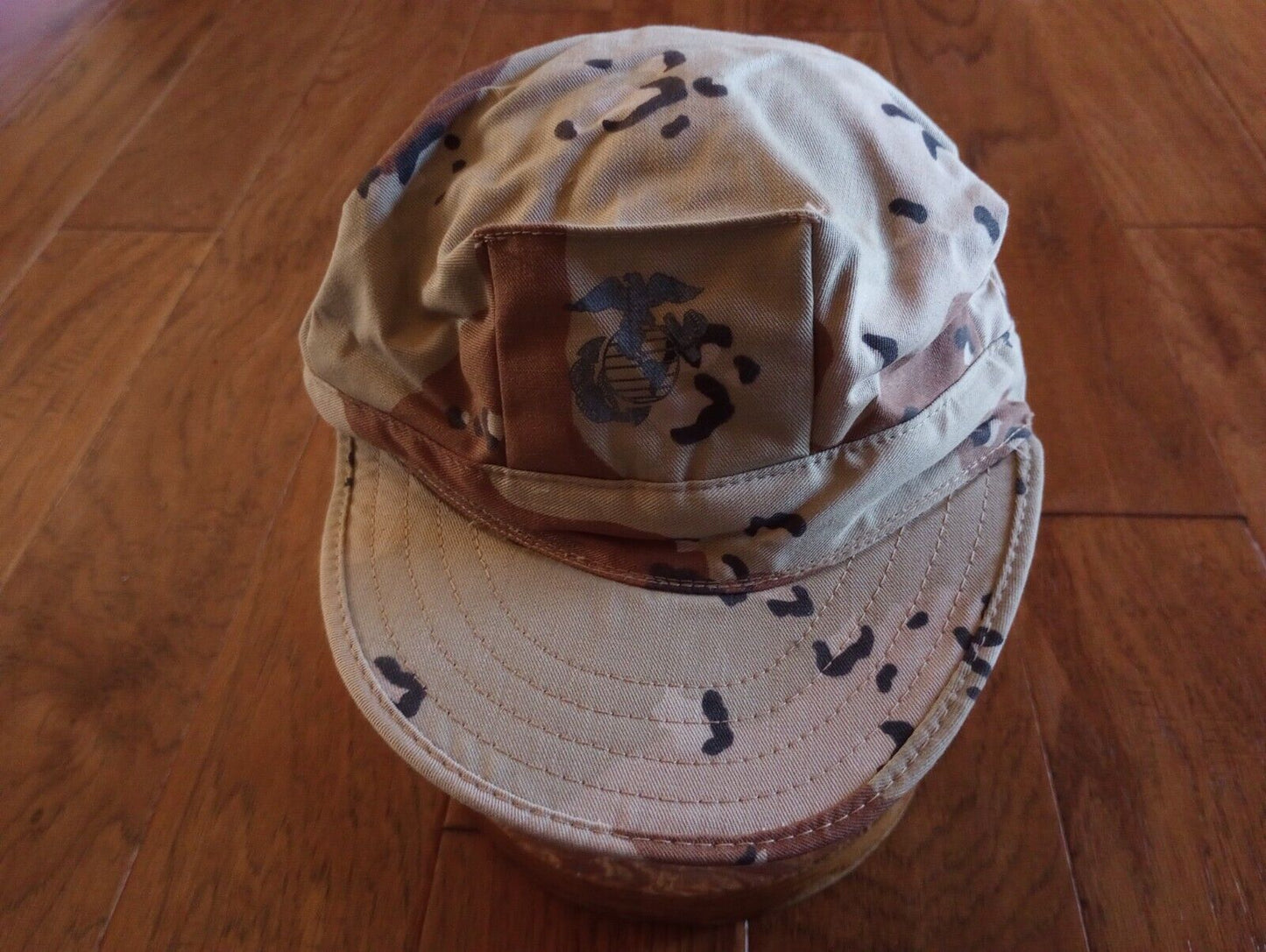 MARINE CORPS ISSUE UTILITY HAT U.S.M.C DIGITAL DESERT CAP SIZE X-LARGE 7 3/4