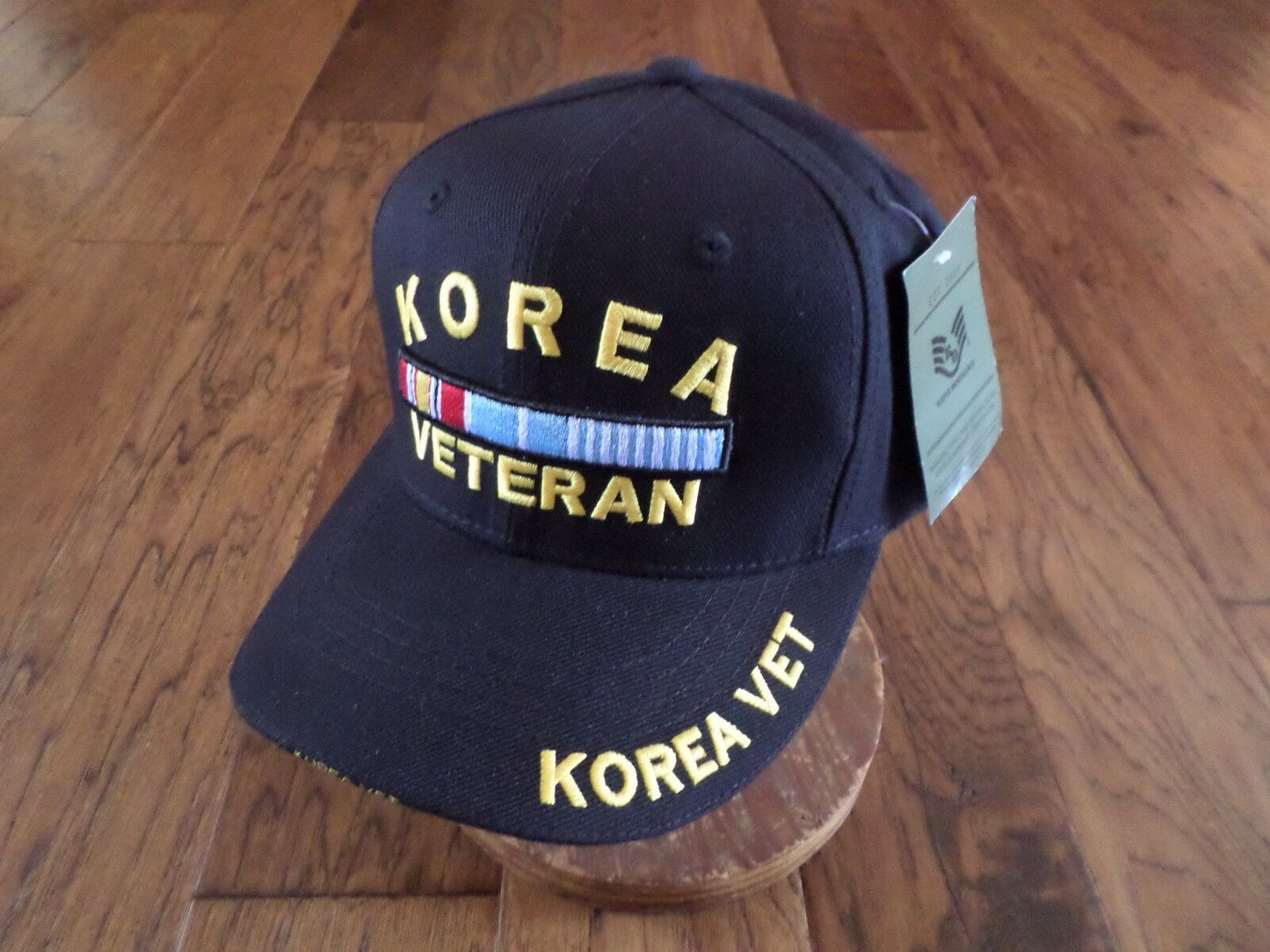 U.S MILITARY KOREA VETERAN HAT DELUXE 3D EMBROIDERED BALL CAP