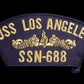 USS LOS ANGELES SUBMARINE SSN-688 U.S NAVY SHIP PATCH NOS