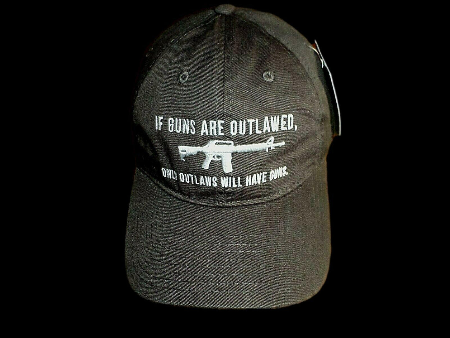 If Guns Are Outlawed Only Outlaws Will Have Guns Hat ball Cap 2nd Amendment