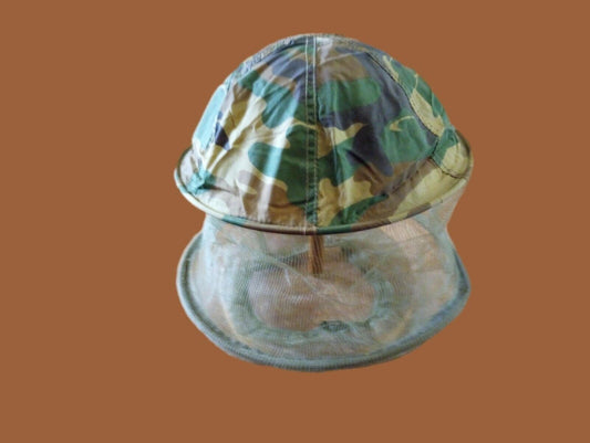 INSECT HEADNET WITH MOSQUITO NET NEW 1 PIECE CAMOUFLAGE NEW