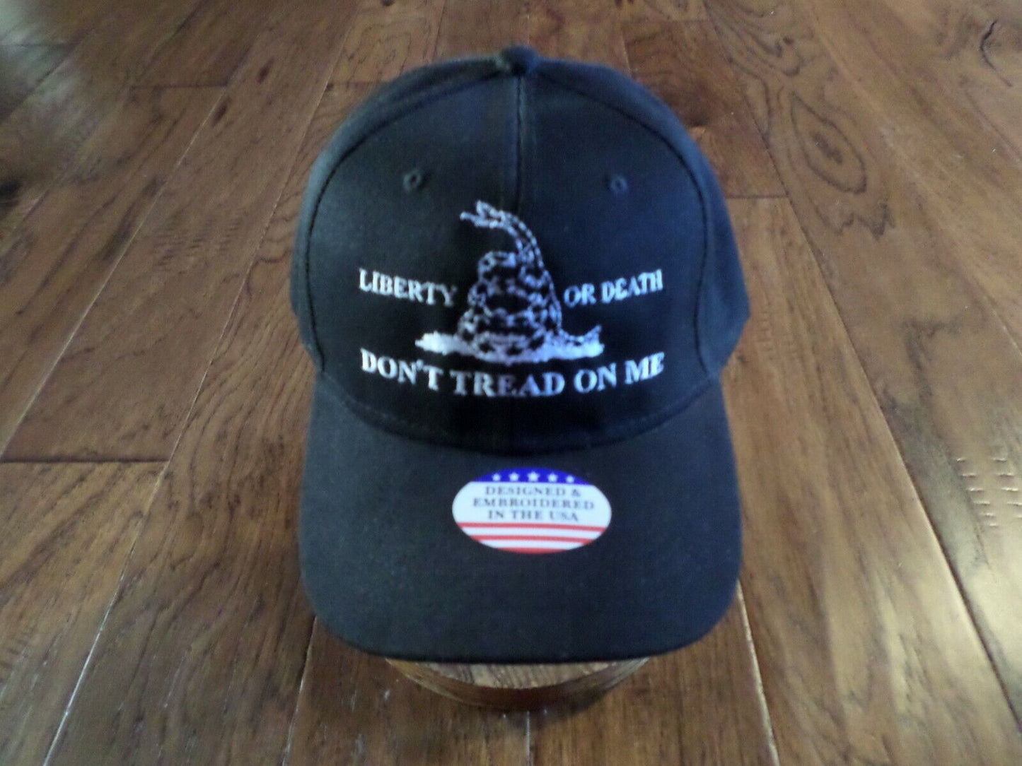 DON'T TREAD ON ME 6 PANEL CAP EMBROIDERED HAT 2nd AMENDMENT