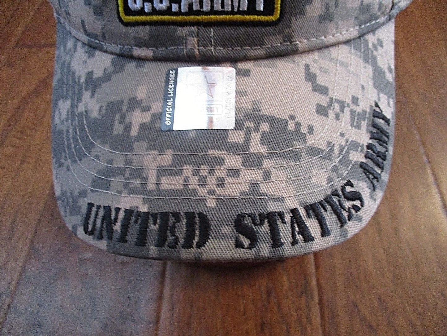 U.S ARMY STAR LOGO CAMOUFLAGE HAT CAP OFFICIAL LICENSED PRODUCT