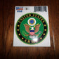 U.S MILITARY ARMY WINDOW DECAL BUMPER STICKER MADE IN THE U.S.A