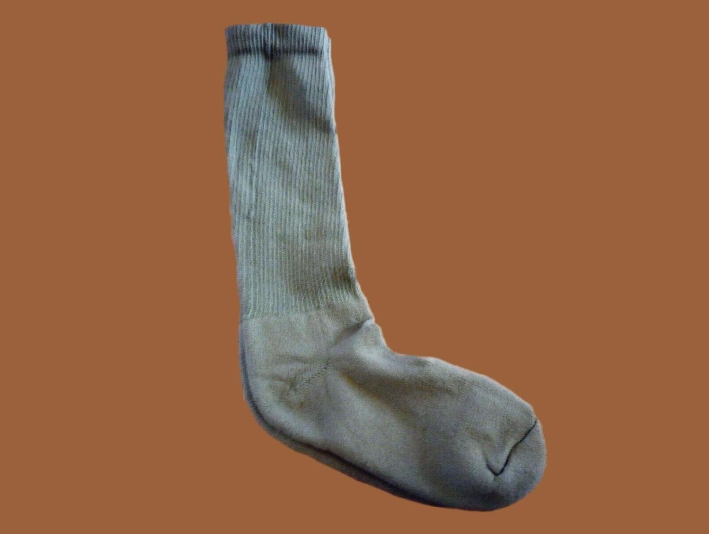 NEW MILITARY ISSUE CUSHION SOLE WOOL SOCKS U.S.A MADE X SMALL IRREGULAR