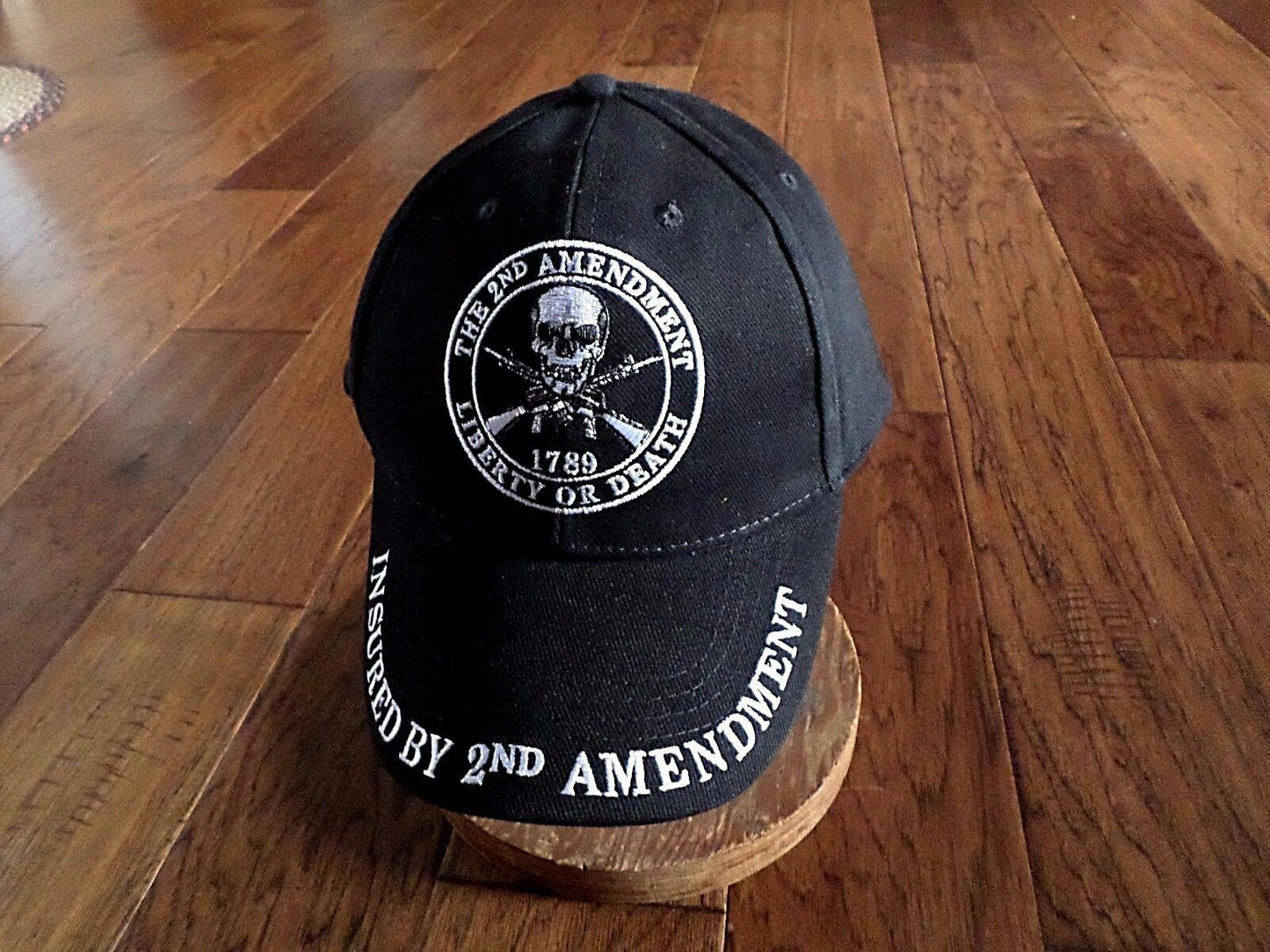 New Polo Style Hat 2nd Amendment Liberty Or Death Embroidered Baseball Cap