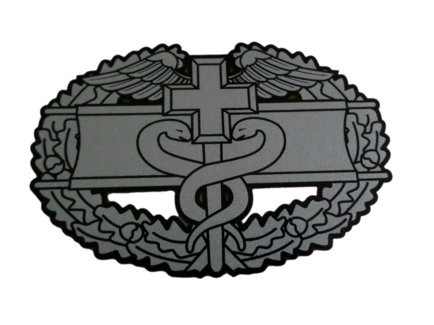 U.S MILITARY ARMY COMBAT MEDIC BADGE WINDOW DECAL BUMPER STICKER