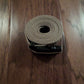 US MILITARY GRADE KHAKI WEB BELT WITH BLACK BUCKLE 54 INCHES USA MADE HEAVY WEB