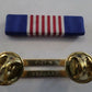 ARMY SOLDIERS MEDAL RIBBON WITH BRASS RIBBON HOLDER US MILITARY ISSUE VETERAN