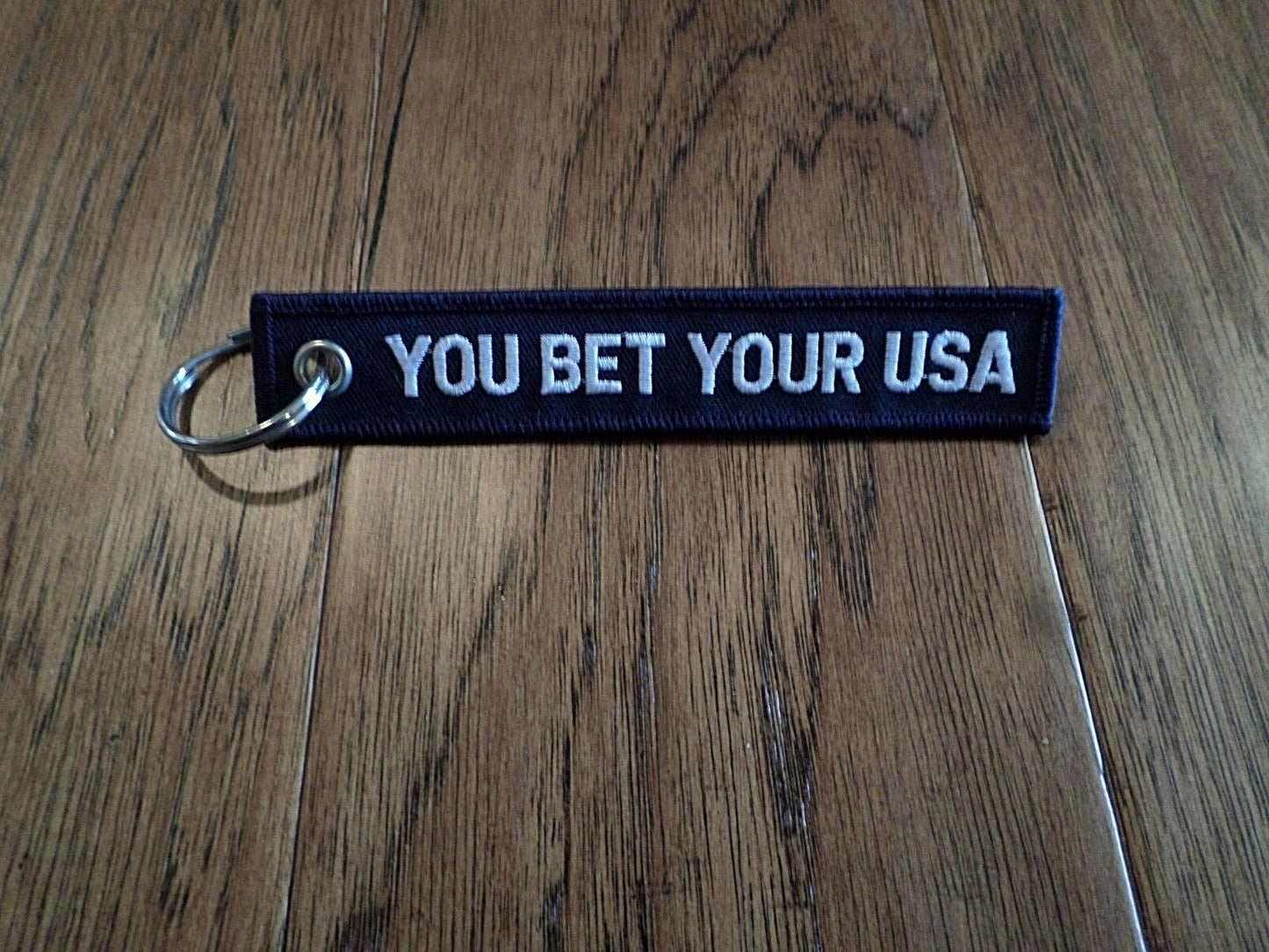 U.S MILITARY AIR FORCE KEY CHAIN KEY FOB 5 1/2" X 1" INCHES YOU BET YOUR USA