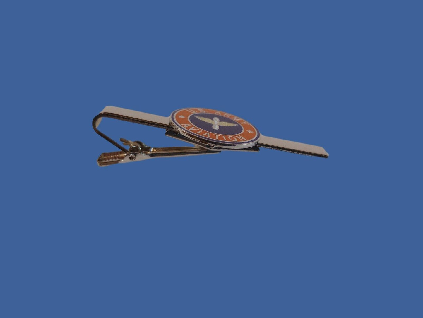 U.S MILITARY ARMY AVIATION TIE BAR OR TIE TAC CLIP ON TYPE
