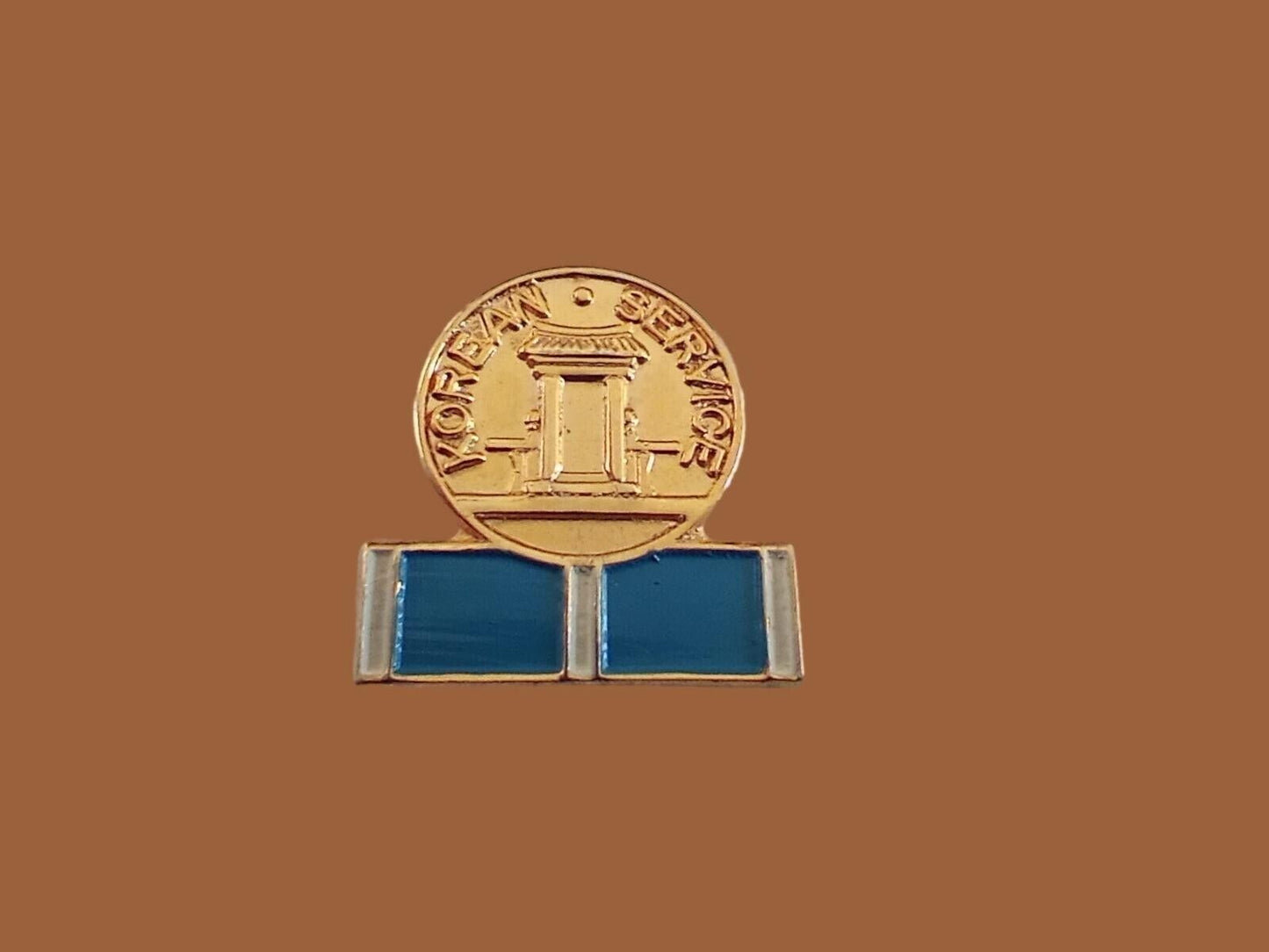 U.S MILITARY KOREAN SERVICE MEDAL HAT LAPEL PIN MINIATURE SIZE NEW