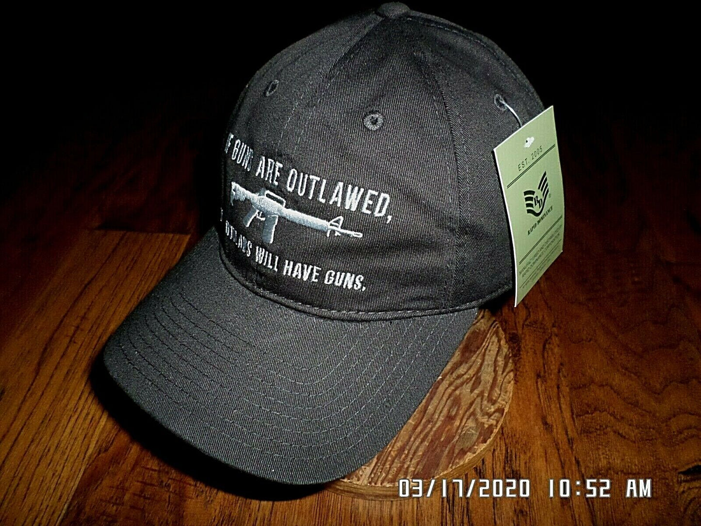 If Guns Are Outlawed Only Outlaws Will Have Guns Hat ball Cap 2nd Amendment