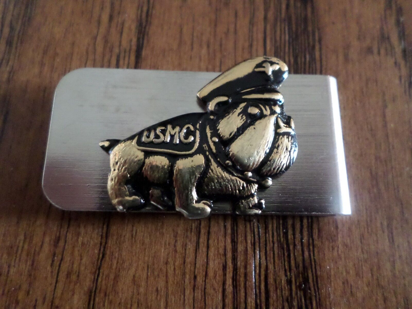 U.S MILITARY MARINE BULLDOG MONEY CLIP OFFICIAL LICENSED PRODUCT