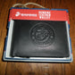 NEW U.S MARINE CORPS LEATHER BI-FOLD WALLET GENUINE BLACK COWHIDE EMBOSSED