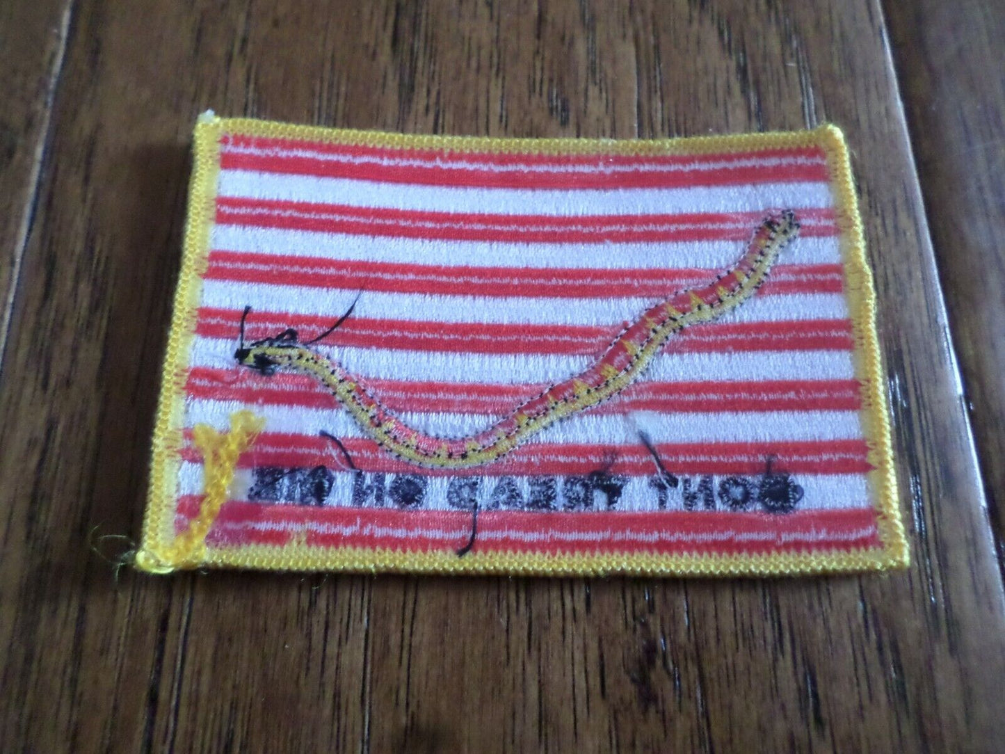 DON'T TREAD ON ME FLAG PATCH 3 1/2" X 2 1/2" INCHES HEAT TRANSFER