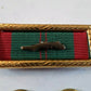 ARMY REPUBLIC OF VIETNAM CIVIL ACTION UNIT CITATION RIBBON WITH BRASS HOLDER