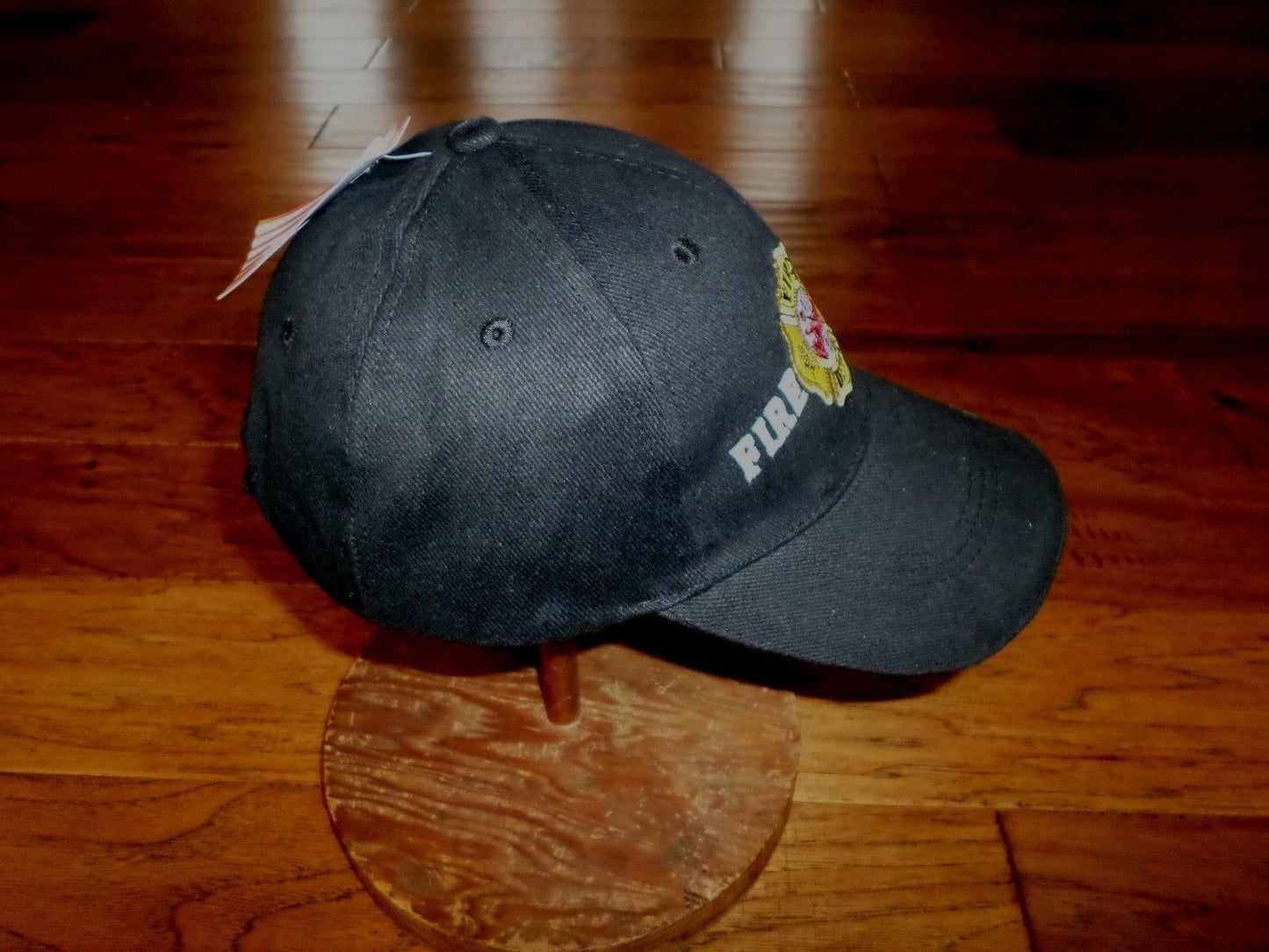 FIRE DEPARTMENT BALL CAP HAT EMBROIDERED 100% COTTON ADJUSTABLE ONE SIZE FITS