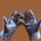 French Military WWII Style Leather Wool Gloves Original Surplus New Unissued