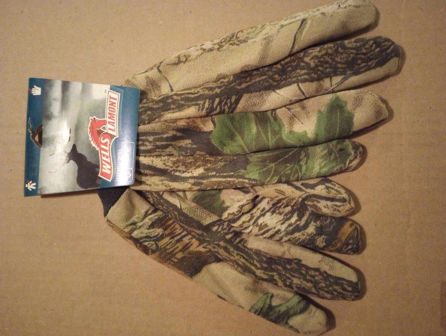 REALTREE CAMOUFLAGE  JERSEY HUNTING GLOVES