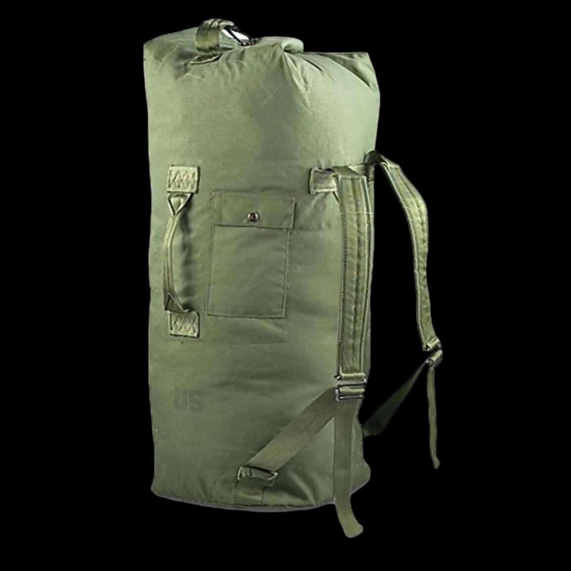 NEW MILITARY ISSUE NYLON DUFFLE BAG EQUIPMENT SEA BAG USA MADE