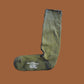 NEW MILITARY ISSUE CUSHION SOLE WOOL BLEND SOCKS U.S.A MADE OD GREEN LARGE