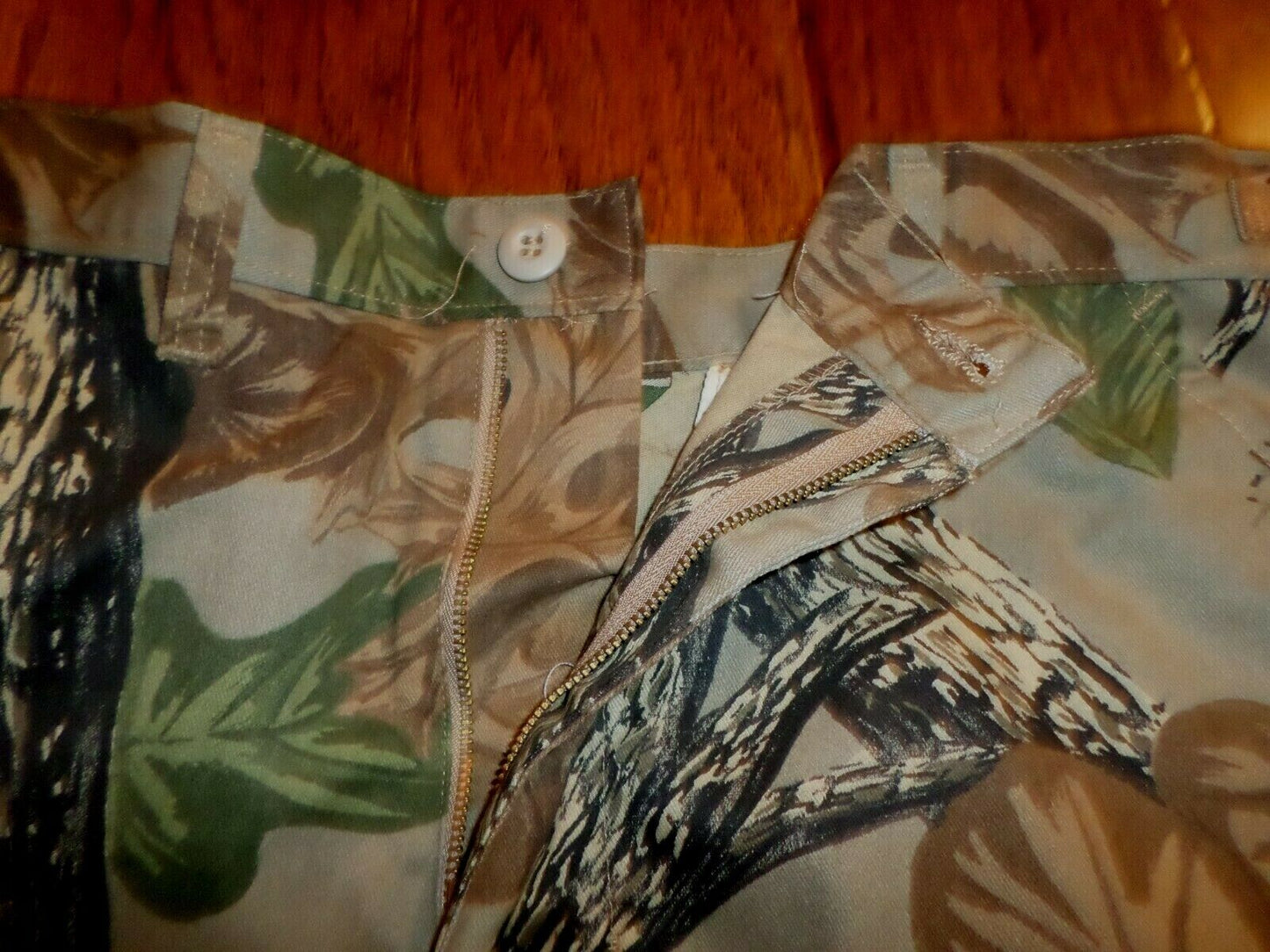 TOTAL CAMOUFLAGE HUNTING BDU PANTS 6 POCKET FATIGUE TROUSERS PROPPER