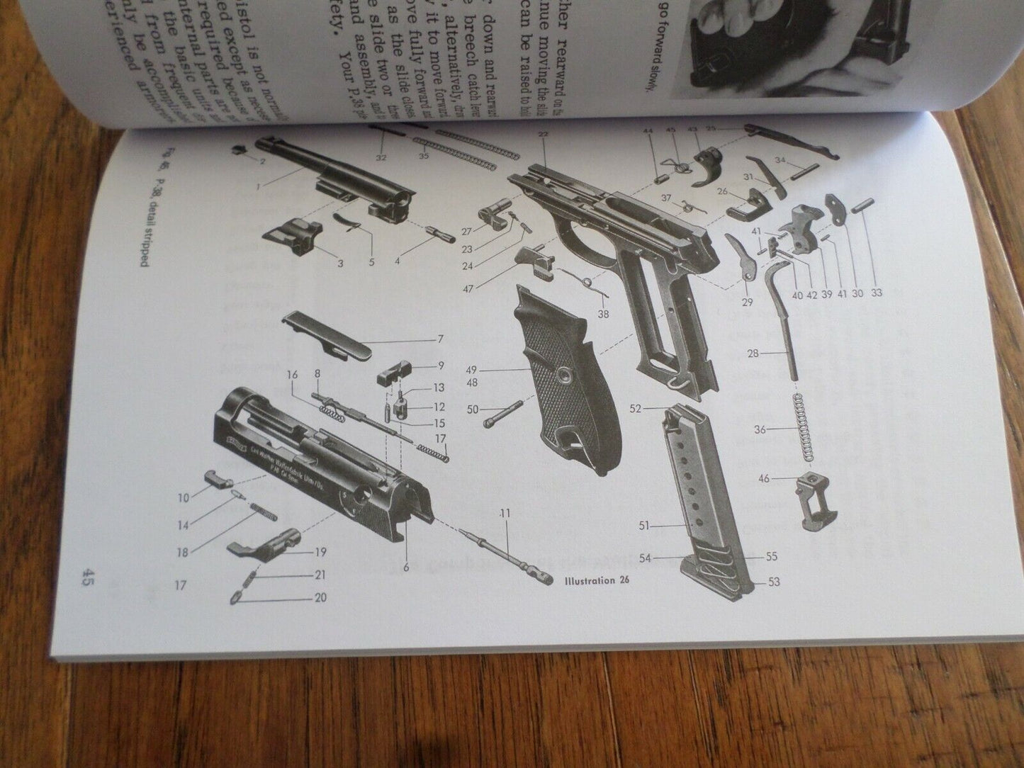 Walther P-38 Pistol book operators manual maintenance repairs history