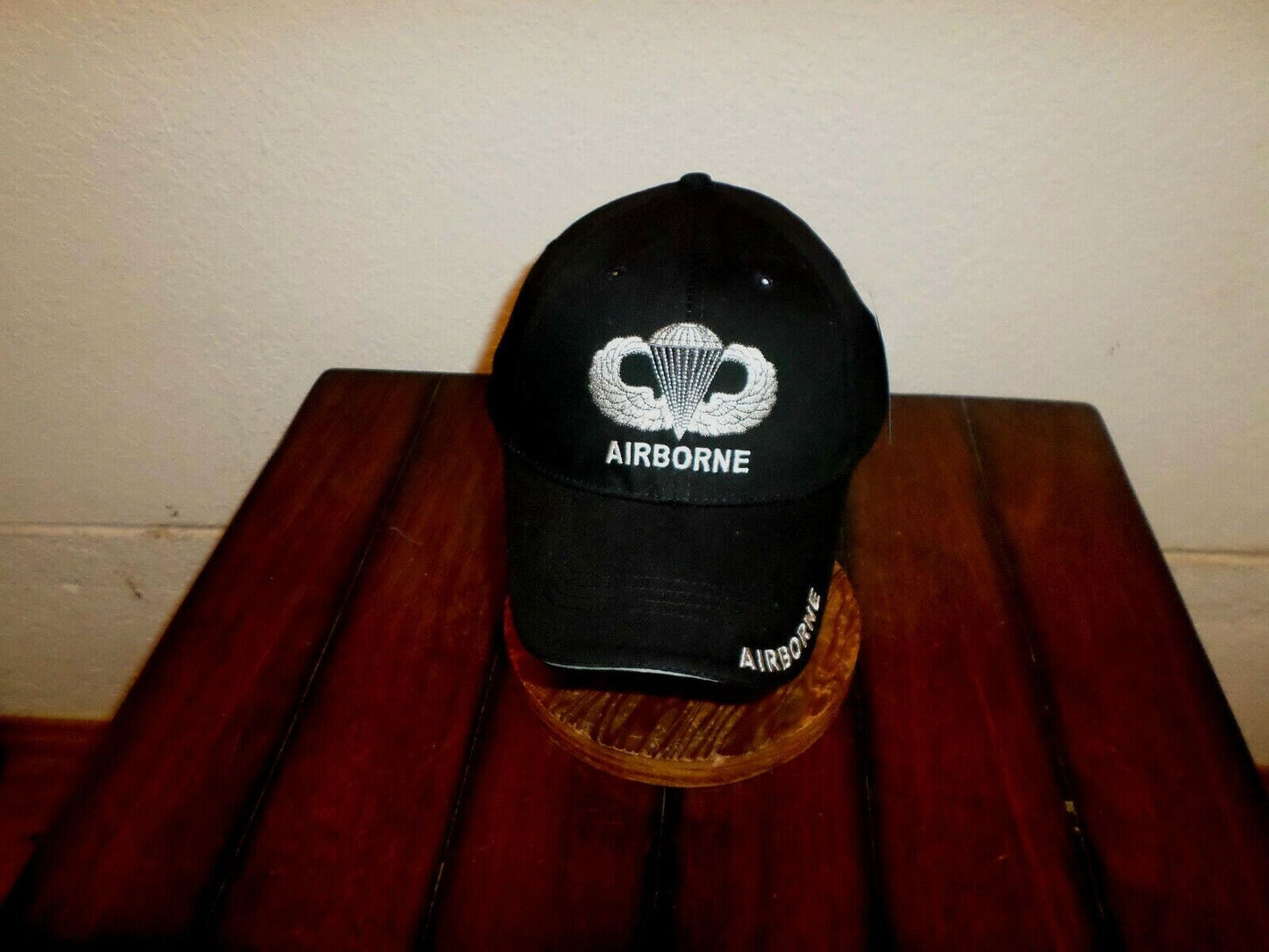 U.S.MILITARY ARMY AIRBORNE PARATROOPER JUMP WINGS HAT EMBROIDERED BALL CAP