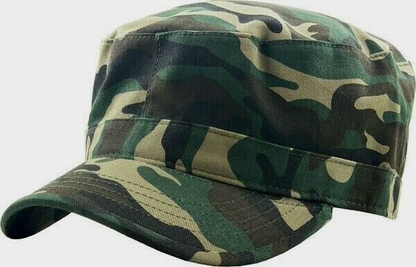 Military Army Style Woodland Camouflage Combat BDU Hat 100% Cotton BDU Cap